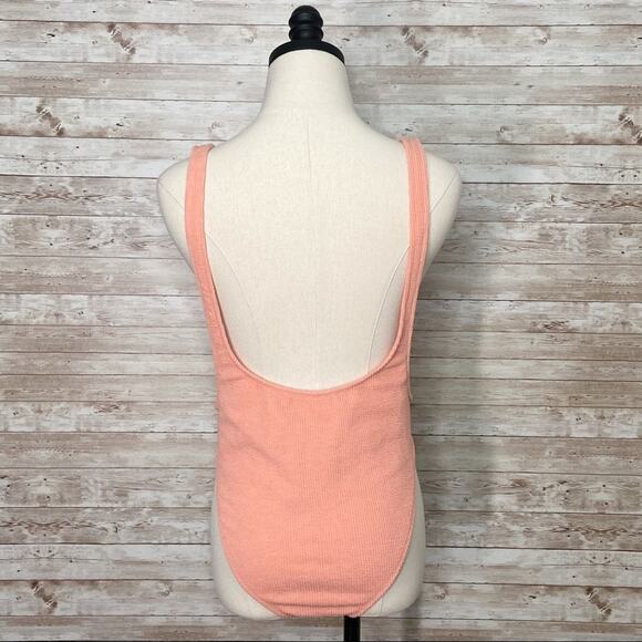 NWT Motel Rocks Goddess Swimsuit Size Peach One Piece Beach Vacay Pool Summer XL - Picture 5 of 11